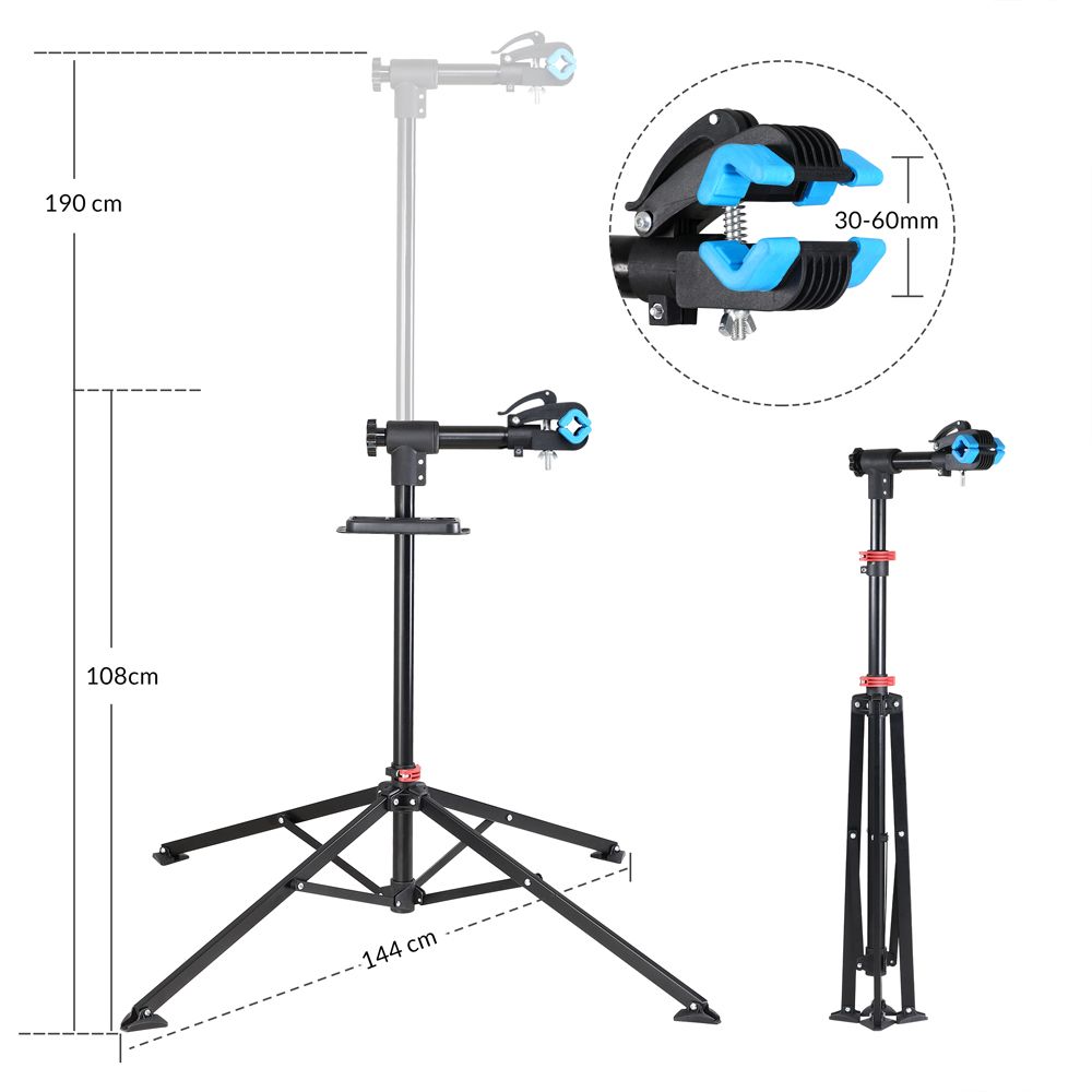 Mekkestativ til sykkel 30 kg kapasitet