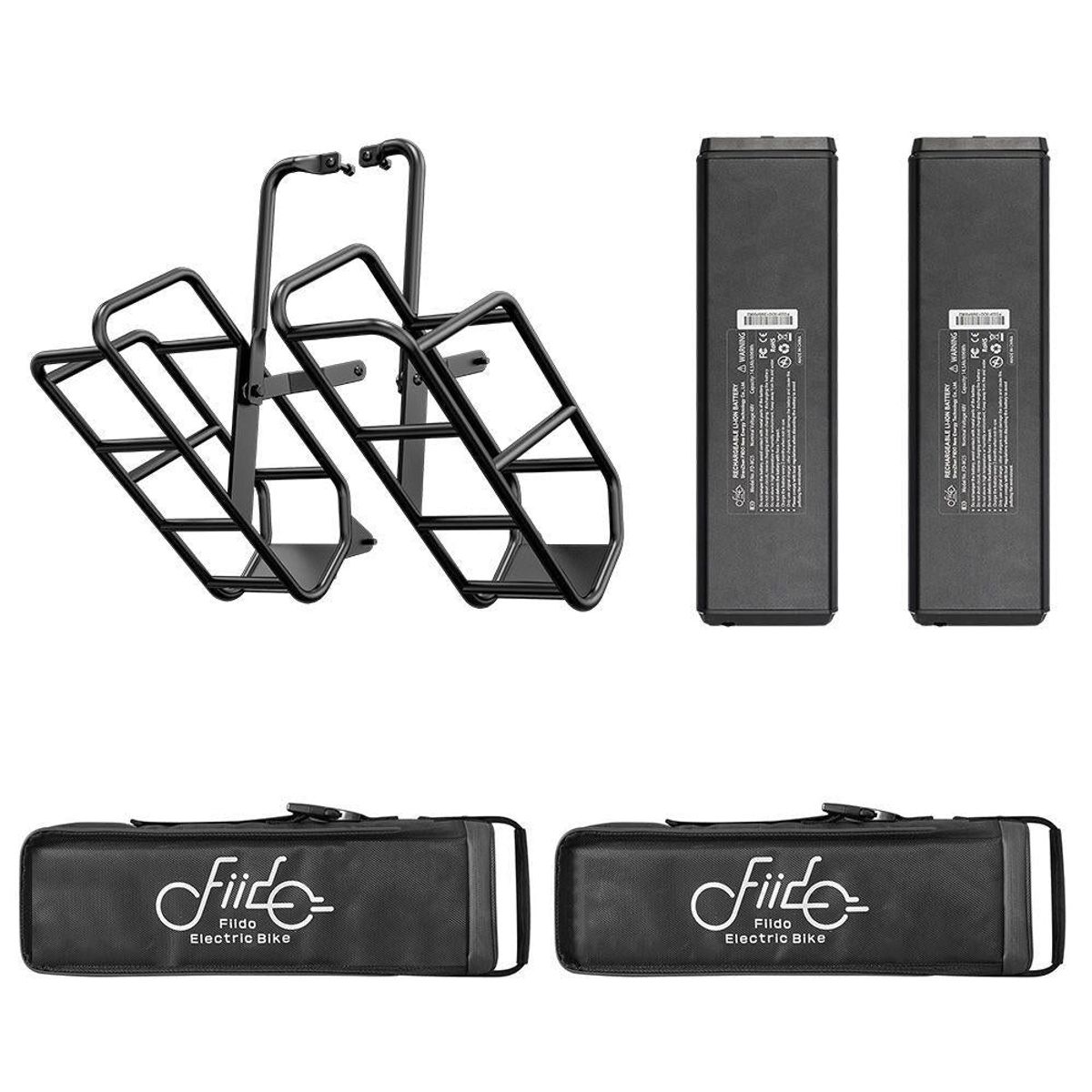 Batteri utvidelse for Fiido Titan Opptil 347 km rekkevidde