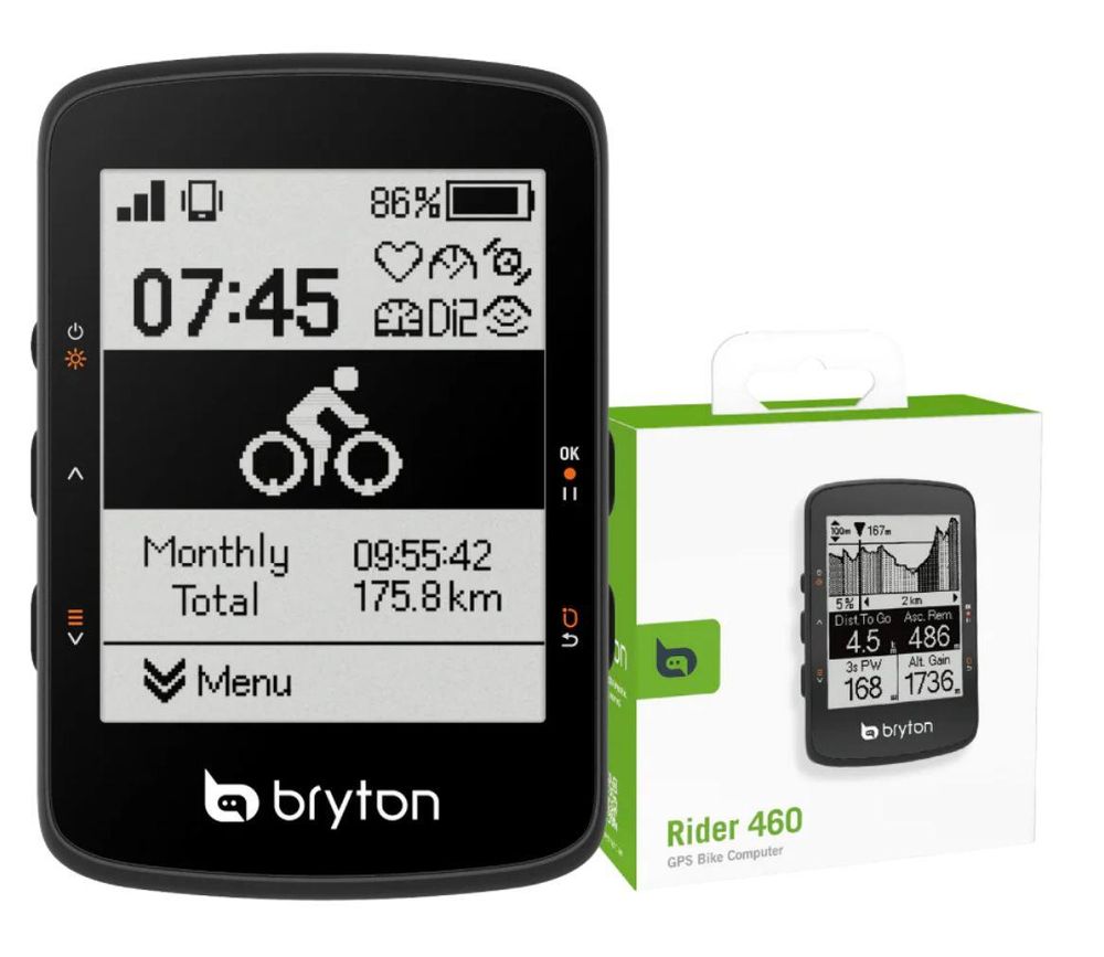 Bryton Rider 460 E GPS sykkelcomputer