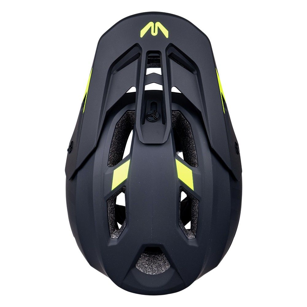 Downhillhjelm W-TEC Calheto Sort Neon | Lett Fullface Hjelm