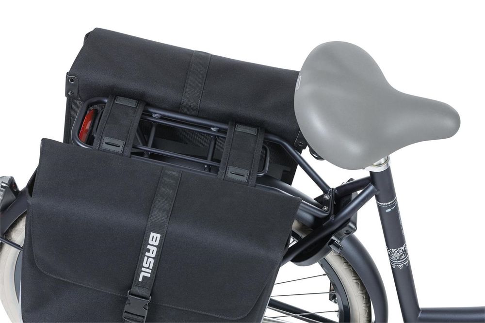 Basil Forte Dobbel Sideveske Sett Sort 35L