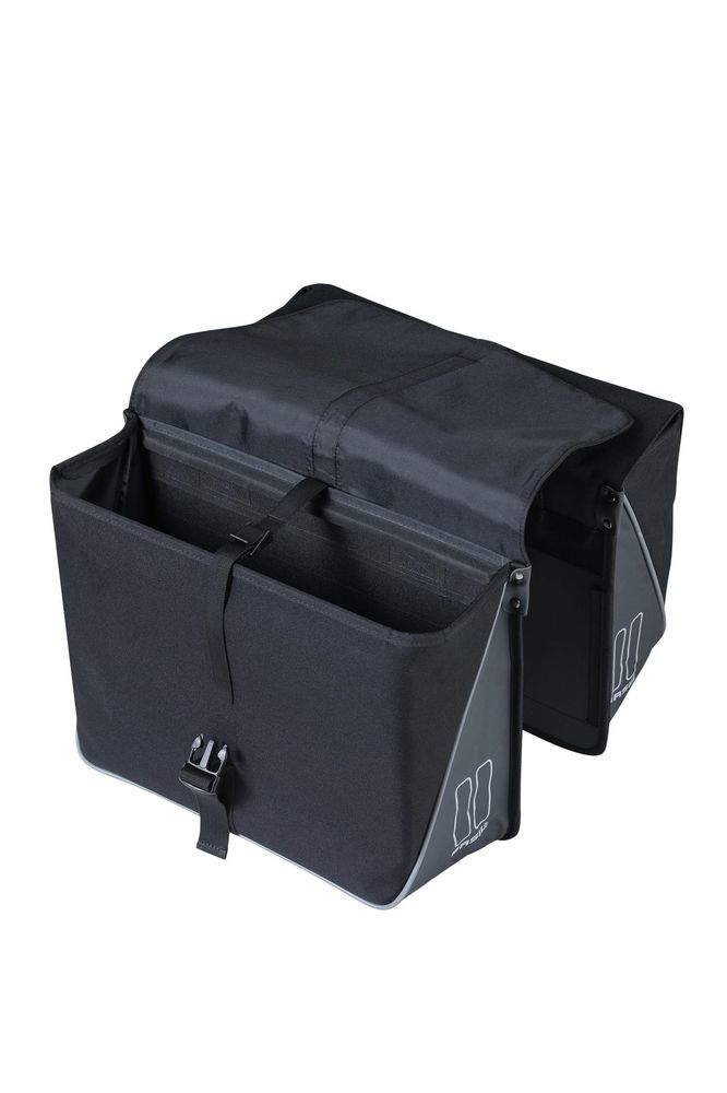 Basil Forte Dobbel Sideveske Sett Sort 35L
