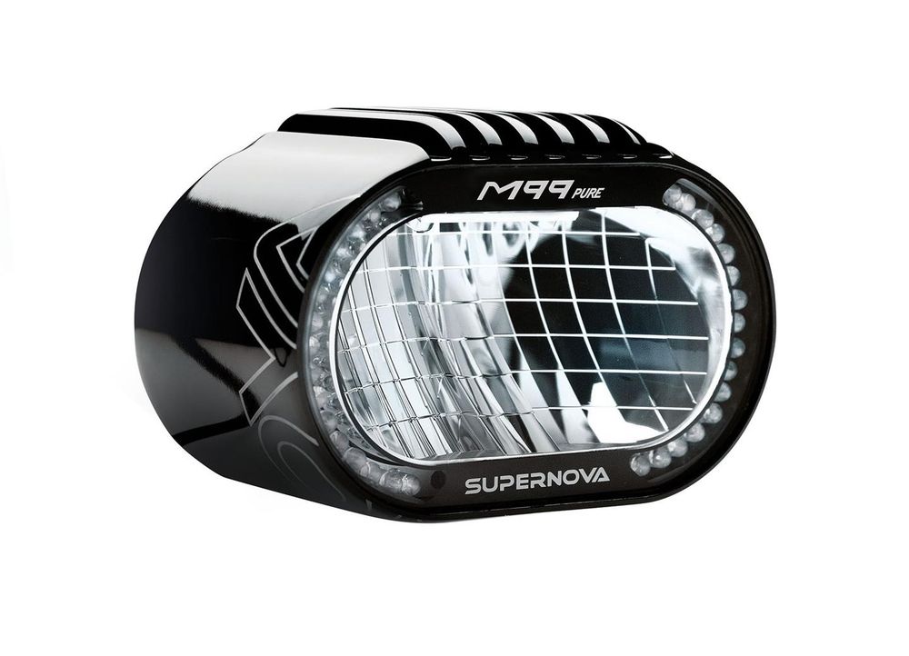 Frontlykt El-sykkel Supernova M99 Pure 500L, 6V