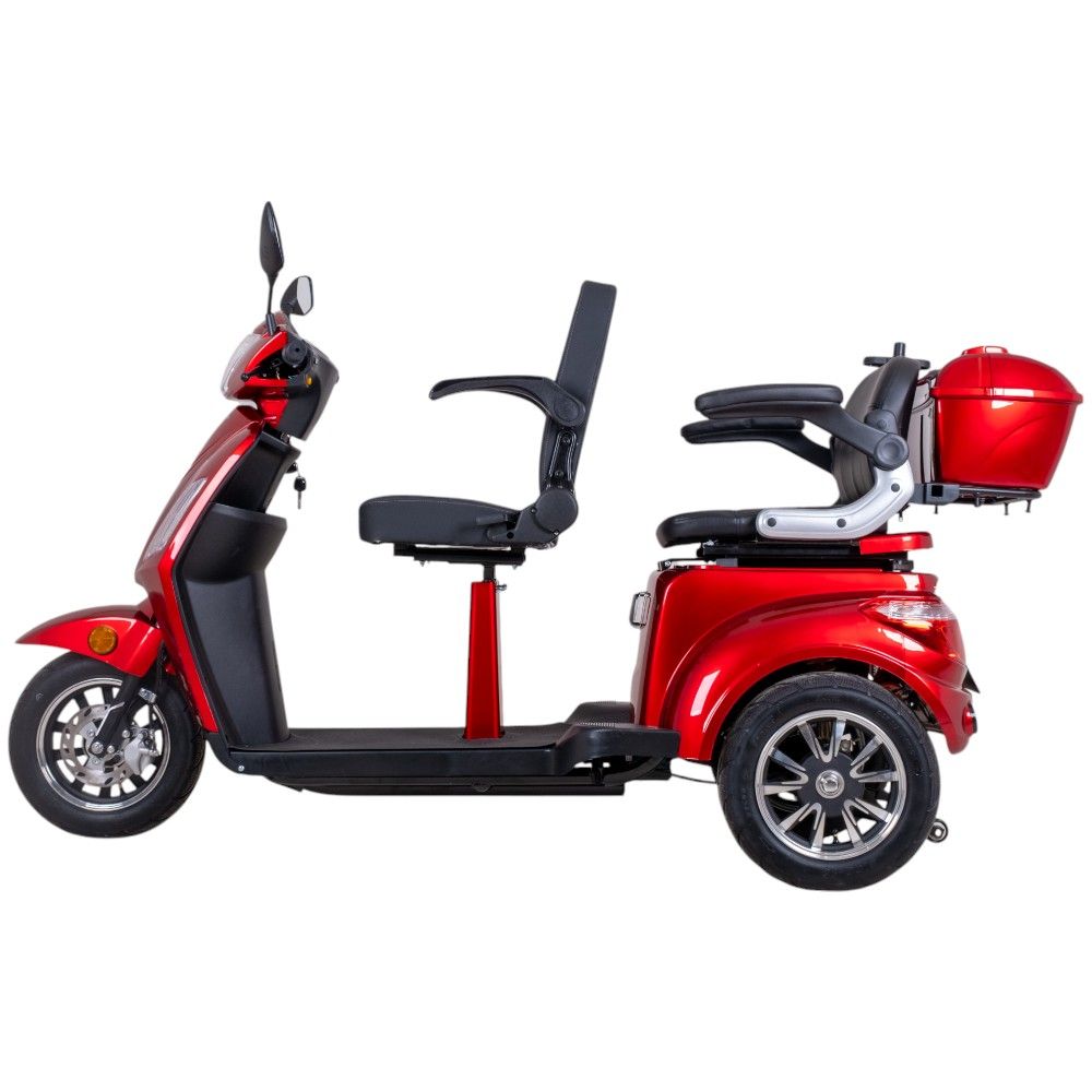 To-personers trehjuls elektrisk scooter – Zorica Duo