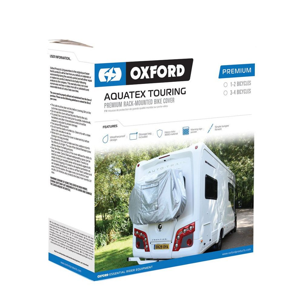 Sykkeltrekk for 1-2 Sykler Oxford Aquatex Touring Premium