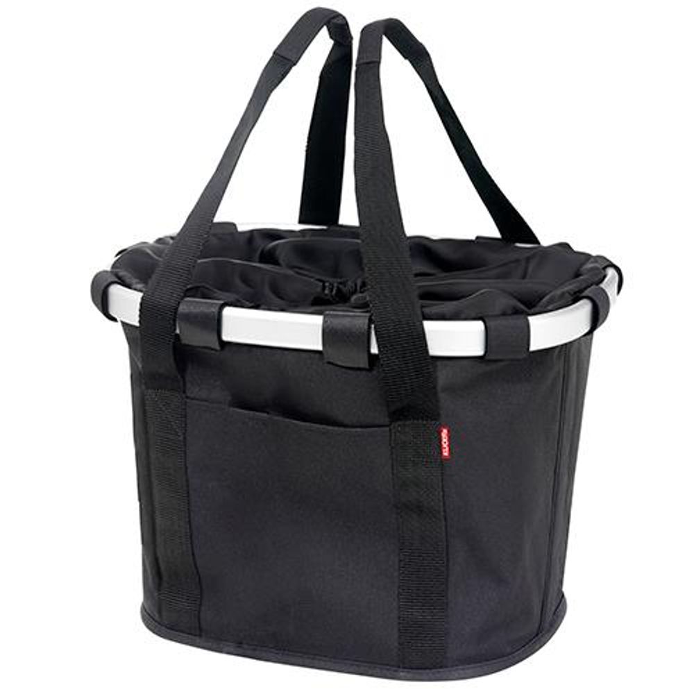 AGU Bikebasket KlickFix Kurv - sort