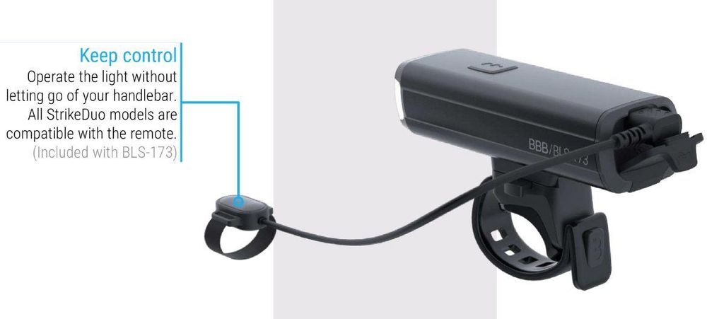 Frontlykt BBB StrikeDuo BLS-171