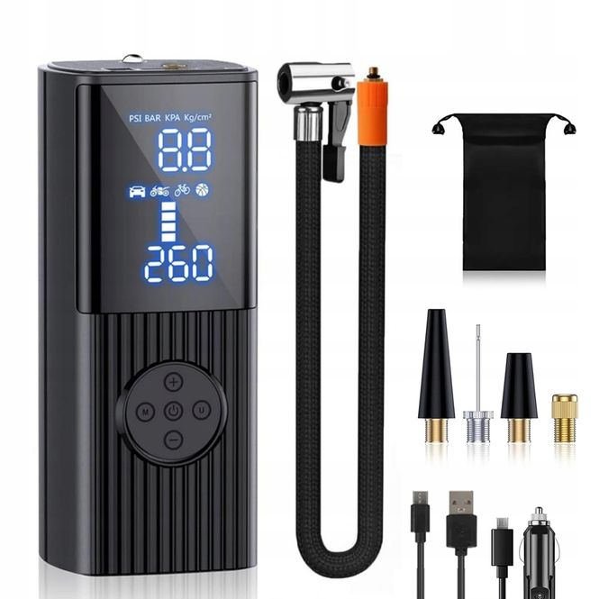 Hovedbilde Elektrisk pumpe Dukefira - powerbank og LED-lys