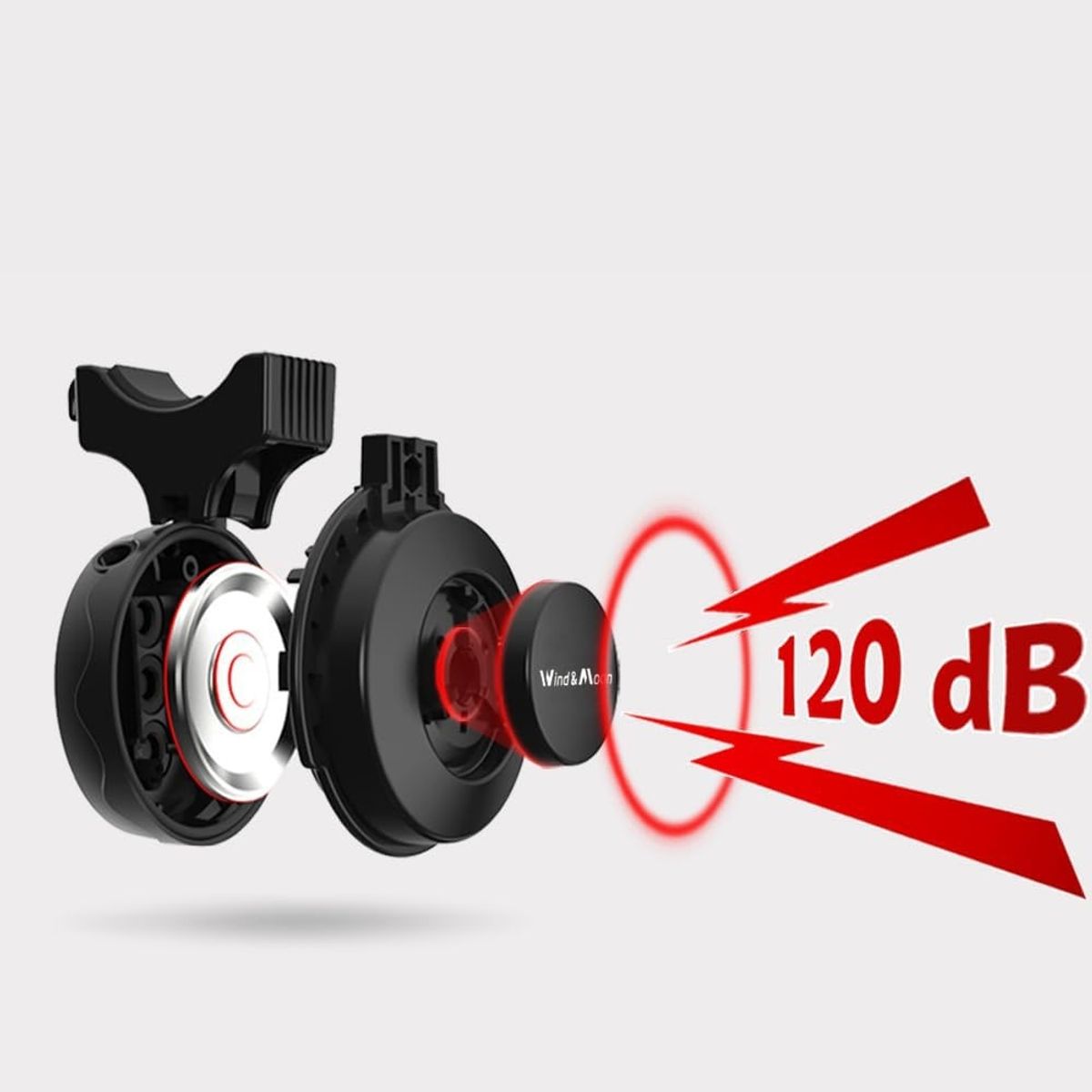 Elektrisk Sykkelklokke inSPORTline eBellmin - 120 dB