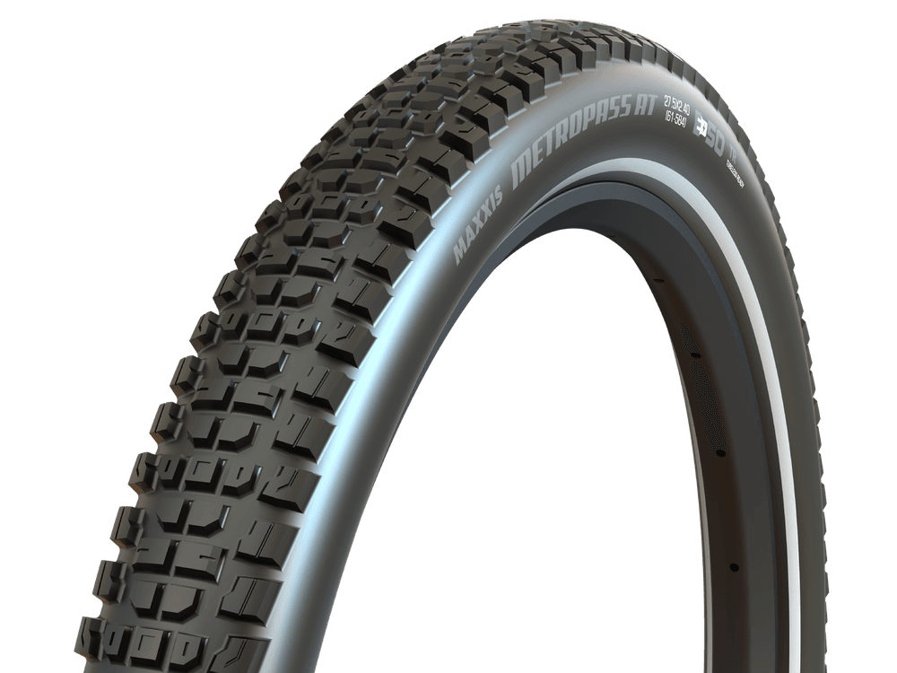 Maxxis MetroPass AT TR EXO Dekk 2.40 – Allsidig crossover-dekk for E-SUB og pendling