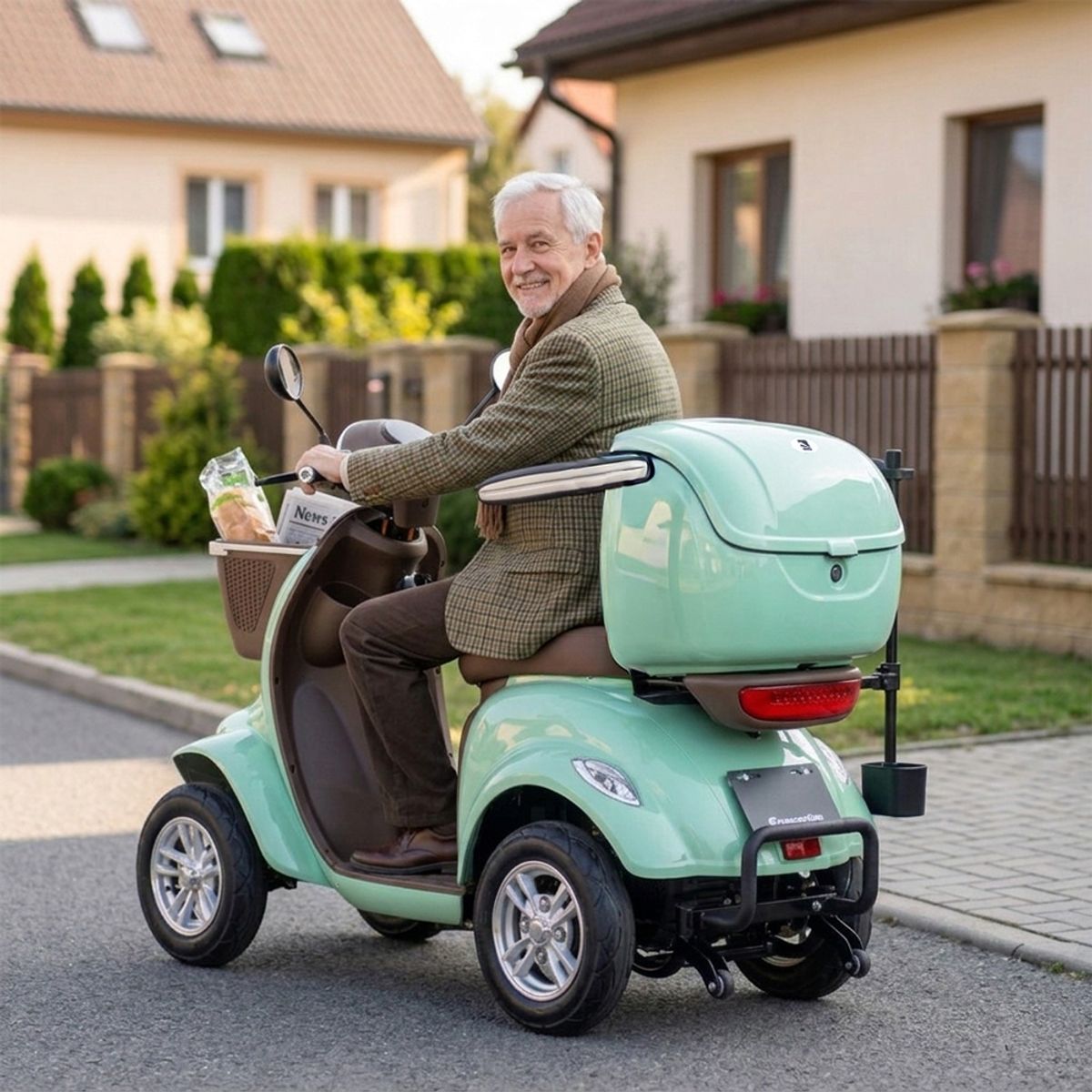 Elektrisk Firehjuls Scooter inSPORTline Lubica II | Fargevalg