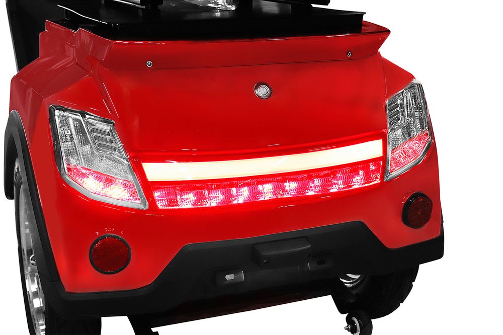 Senio Comfort Mobilitetsscooter – 1000W Elektrisk Trehjuling