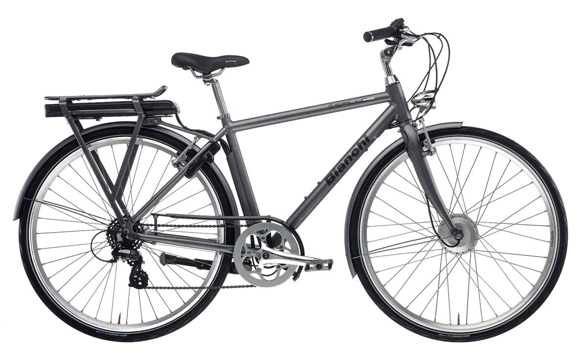 Bianchi E-Spillo Herre Elsykkel - fargevalg