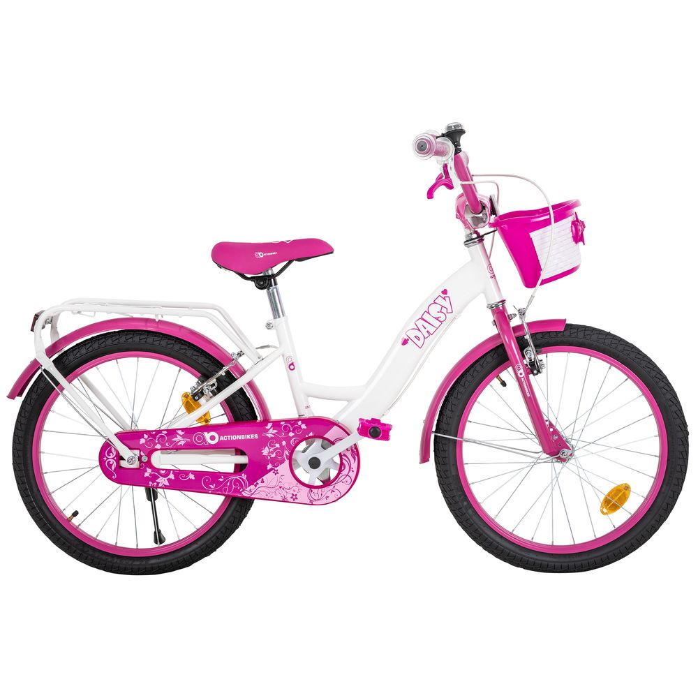 Barnesykkel tusenfryd 20 tommer - rosa